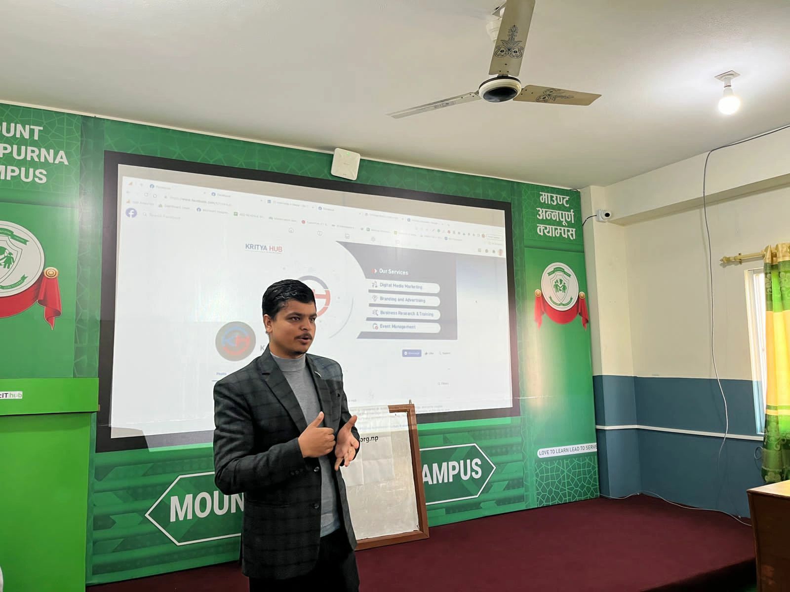 Tech Talk at Pokhara : Internship Opportunities for ICT Students